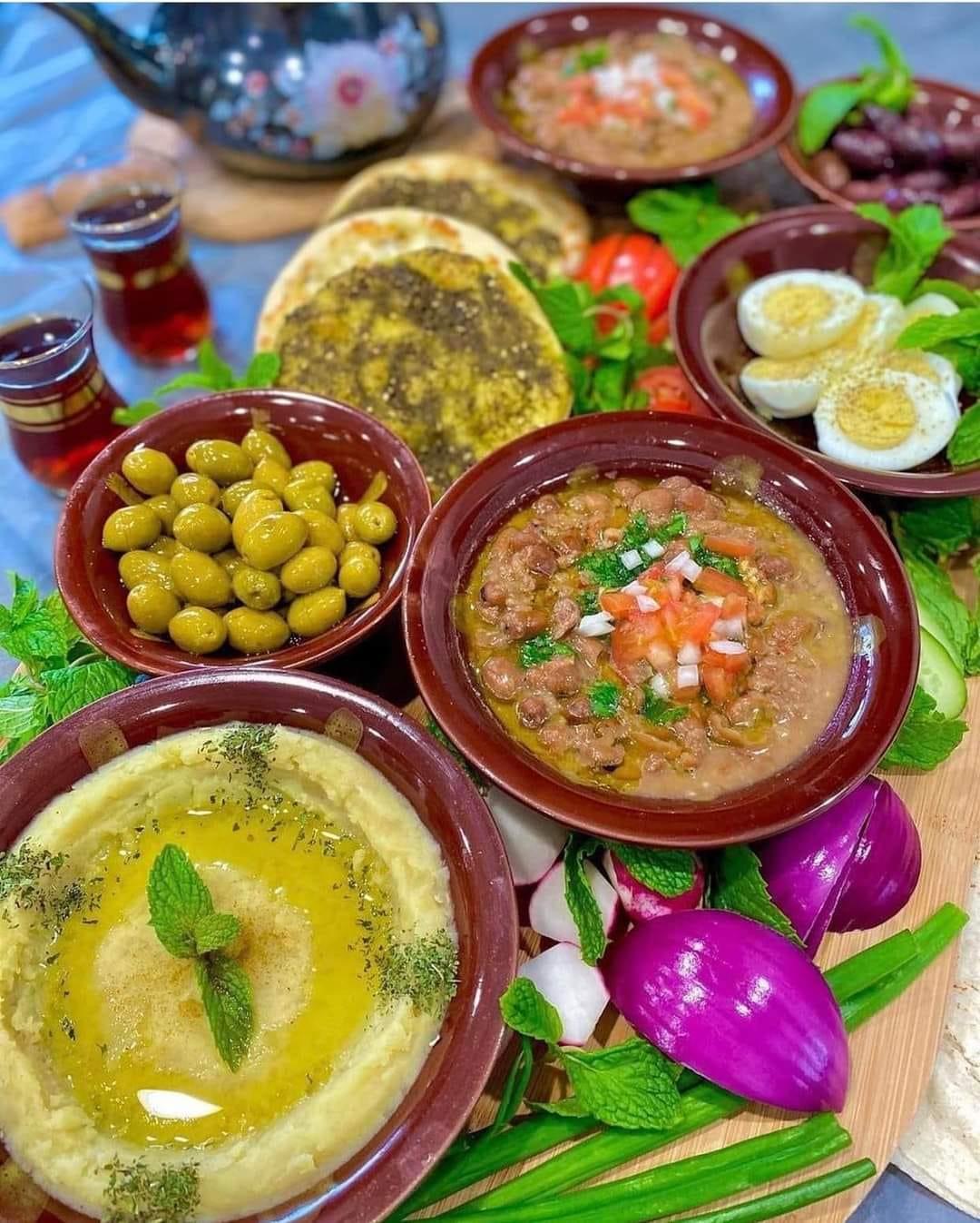 Mezze spread